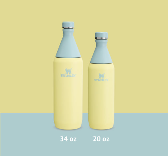 Size comparison chart for All Day Slim Bottle | 34 oz | 1 L