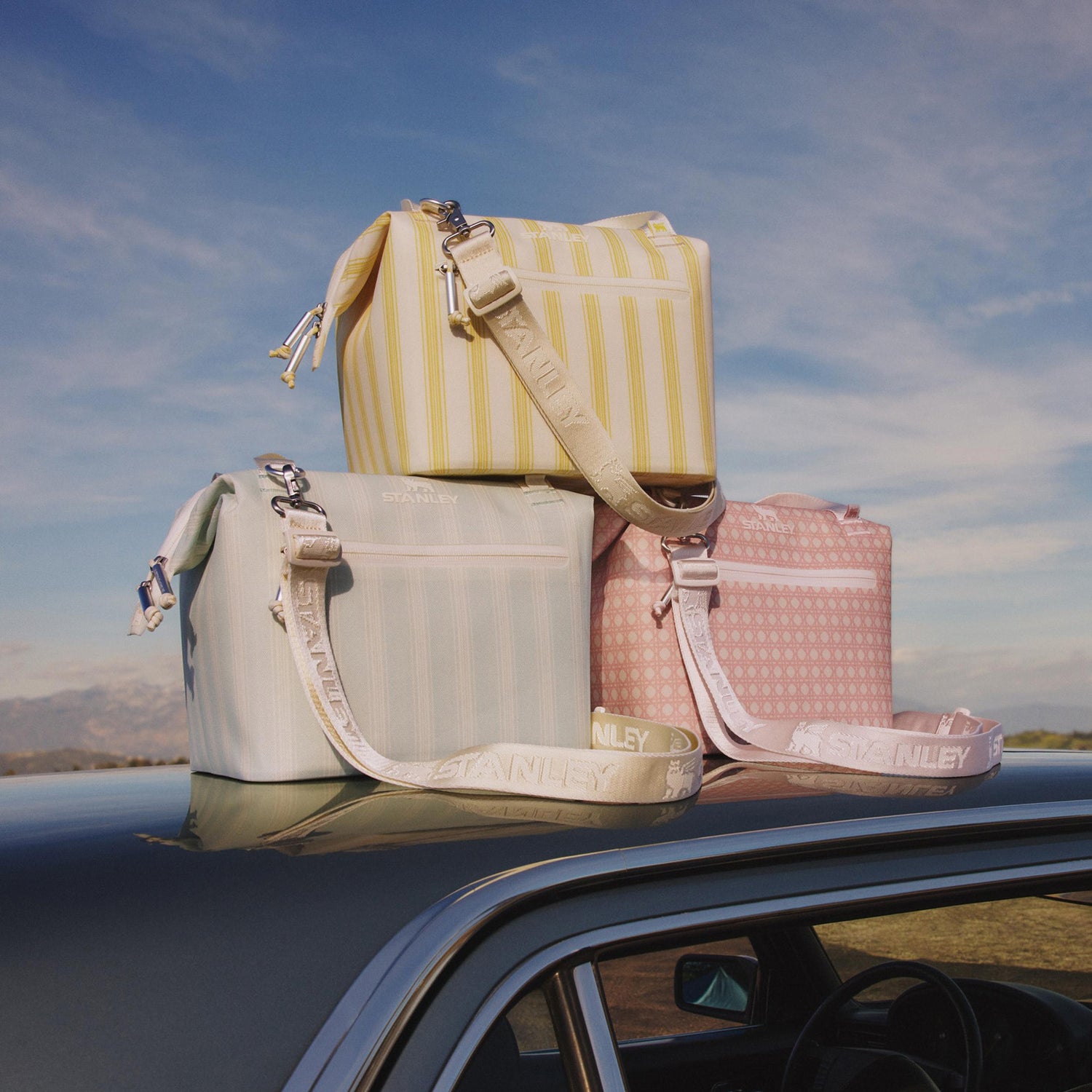 Stanley 1913 The All Day Julienne Mini Cooler in Rose Quartz Rattan | View 5