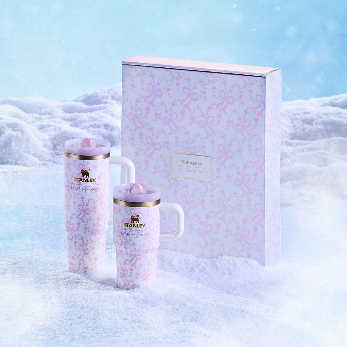 Stanley 1913 x LoveShackFancy Holiday The Quencher® Details ProTour Tumbler Set | 2-pack