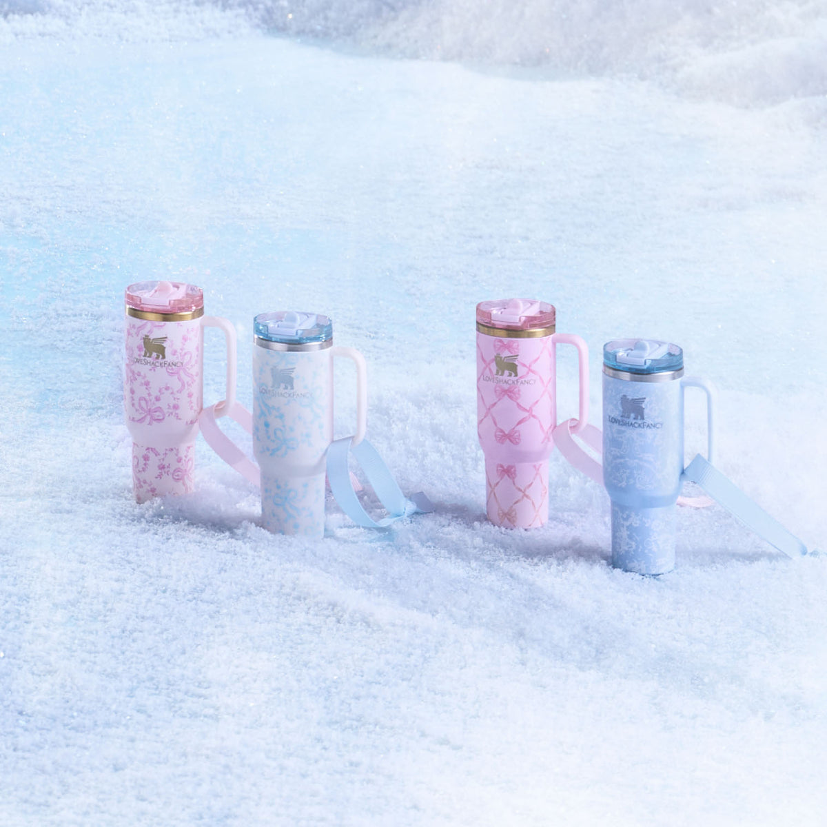 Stanley 1913 x LoveShackFancy Holiday Quencher® ProTour Ornament Set