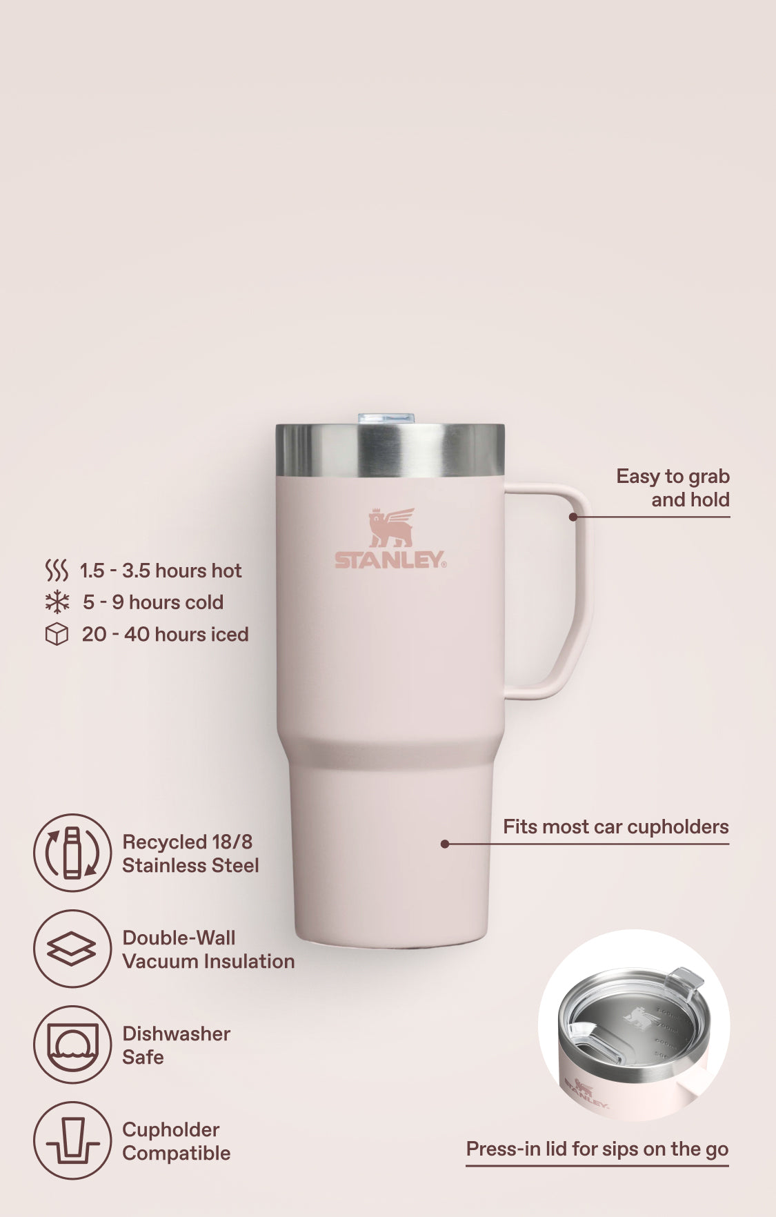 Stanley Drinkware & Gear | Bottles, Tumblers, Growlers & More