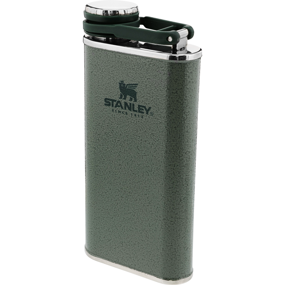 Stanley 1913 Classic Easy Fill Wide Mouth Flask 8 OZ 0.23 L in Hammertone Green