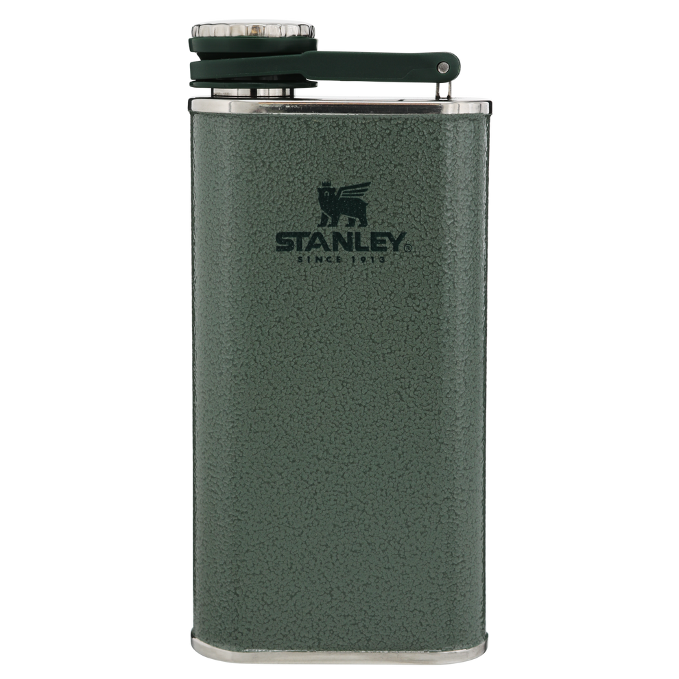 Stanley 1913 Classic Easy Fill Wide Mouth Flask 8 OZ 0.23 L in Hammertone Green