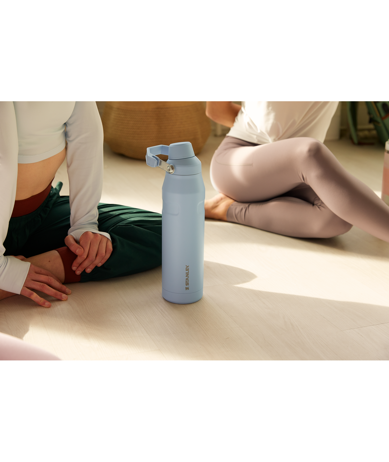The Clean Slate IceFlow™ Bottle with Fast Flow Lid | 36 OZ: Heather