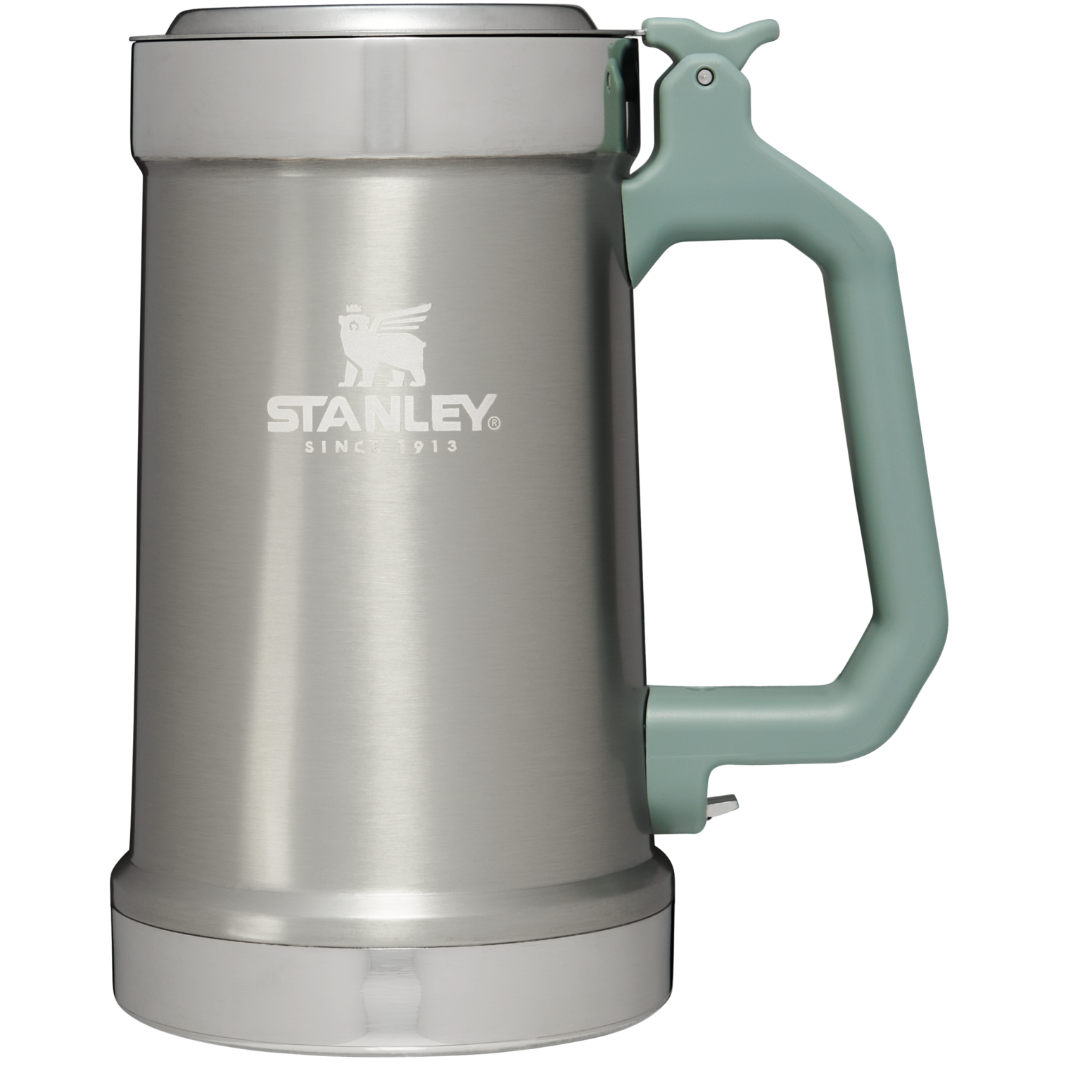 Classic Bottle Opener Beer Stein | 24 OZ: Stainless Steel Shale