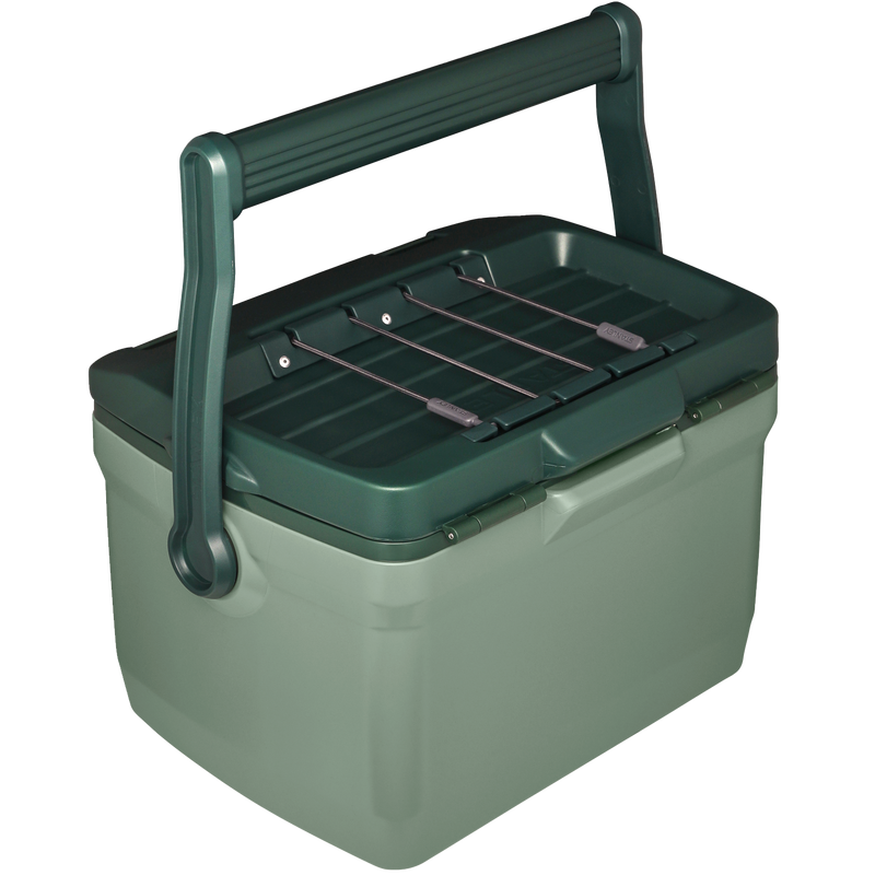 Stanley 1913 Adventure Easy Carry Lunch Cooler 7 QT 6.6 L in Stanley Green | Back View
