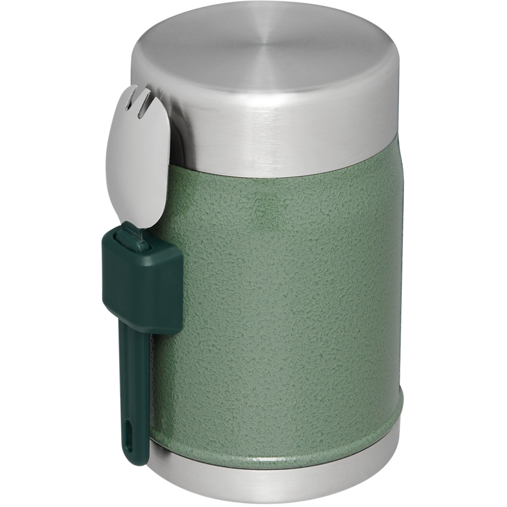 Stanley 1913 Classic Legendary Food Jar + Spork 14 OZ 0.41 L in Hammertone Green