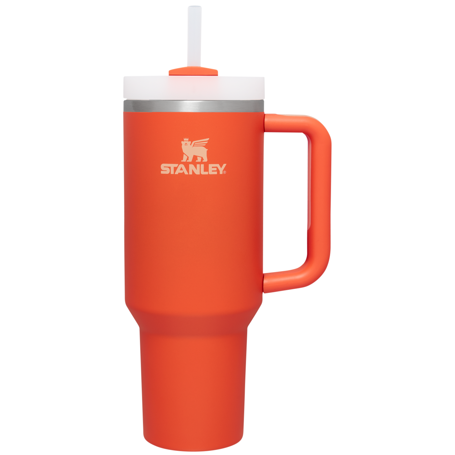 Stanley 1913 The Quencher H2.0 FlowState™ Tumbler  40 OZ 1.18 L in Tigerlily | View 1