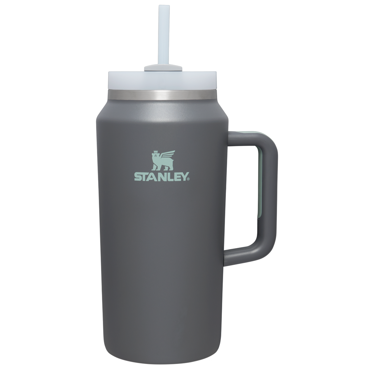 Stanley 1913 The Quencher H2.0 FlowState™ Tumbler  64 OZ 1.90 L in Charcoal | Front View