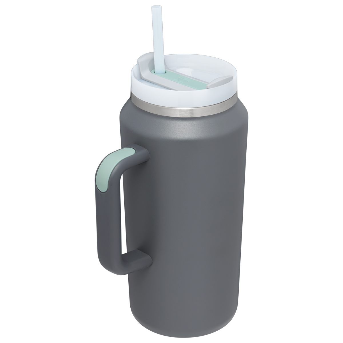 Stanley 1913 The Quencher H2.0 FlowState™ Tumbler  64 OZ 1.90 L in Charcoal | Back View