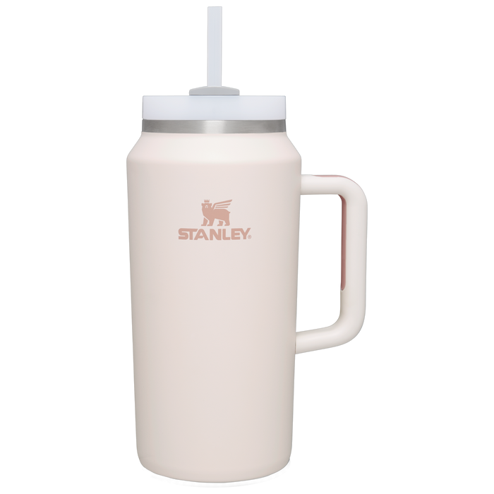 Stanley 1913 The Quencher H2.0 FlowState™ Tumbler  64 OZ 1.90 L in Rose Quartz | Front View