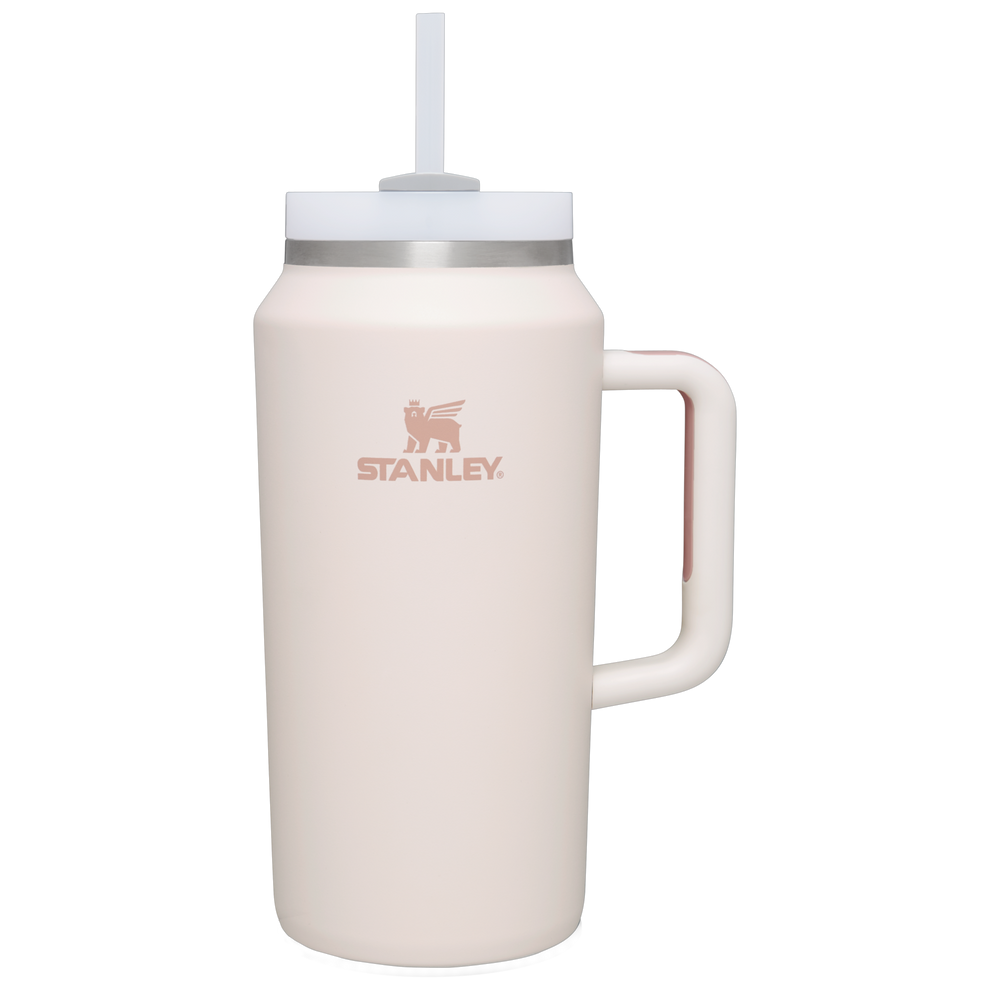 Stanley 1913 The Quencher H2.0 FlowState™ Tumbler  64 OZ 1.90 L in Rose Quartz | Front View