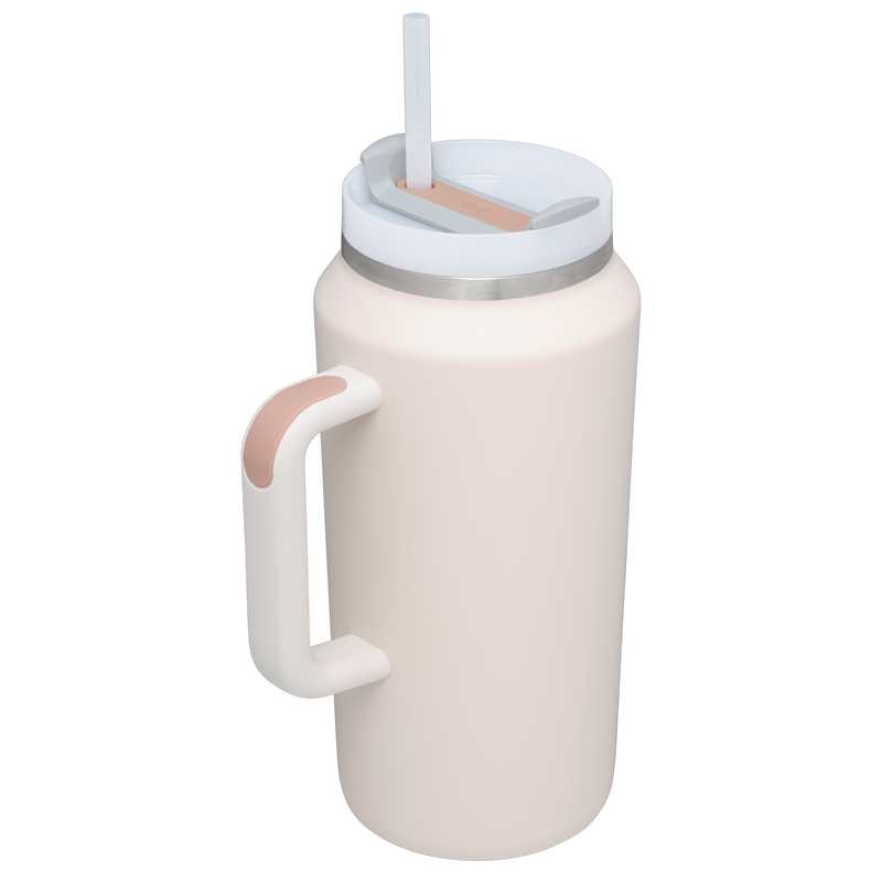 Stanley 1913 The Quencher H2.0 FlowState™ Tumbler  64 OZ 1.90 L in Rose Quartz | Back View