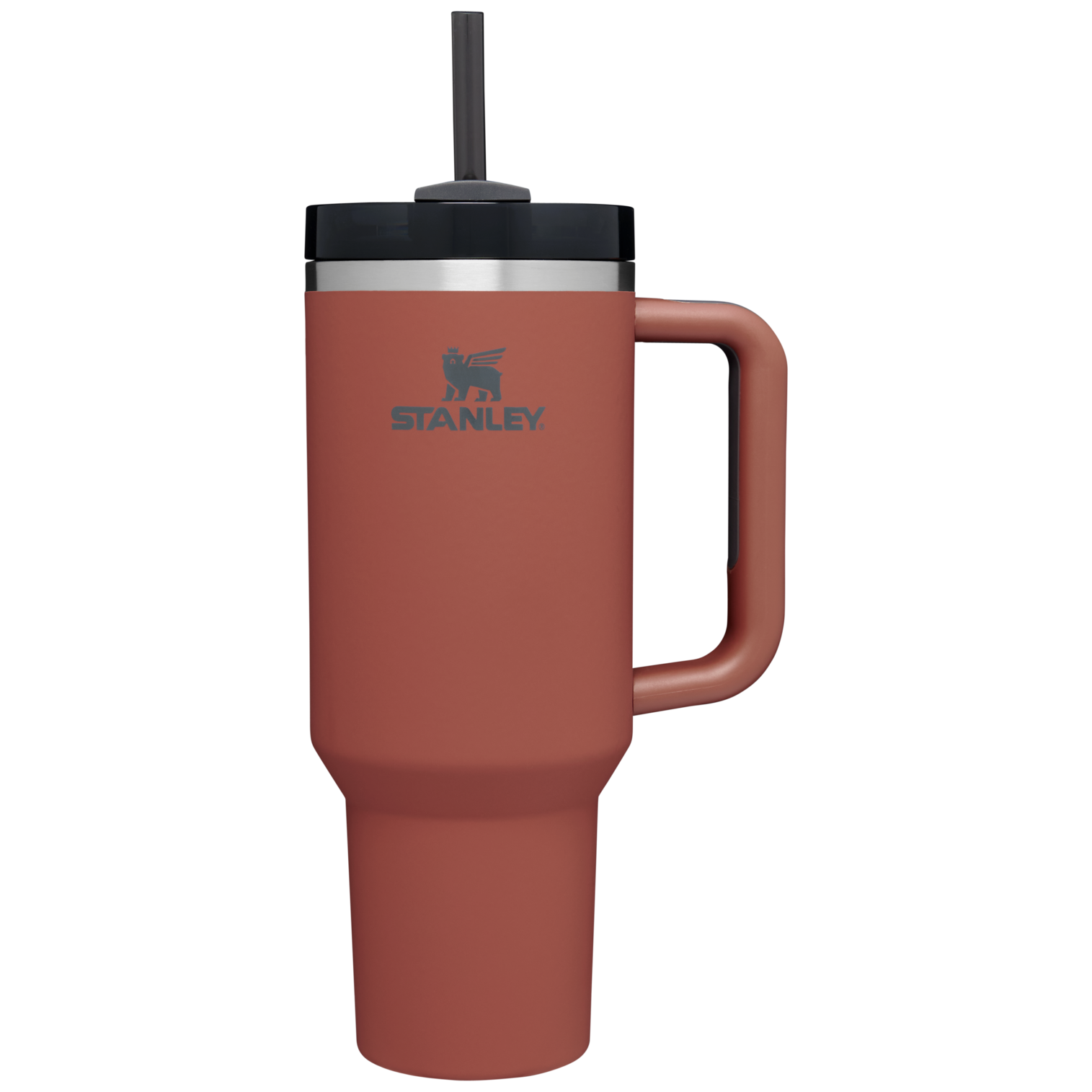 The Quencher H2.0 FlowState™ Tumbler (Soft Matte) | 40 OZ | 1.18 L: Red Rust