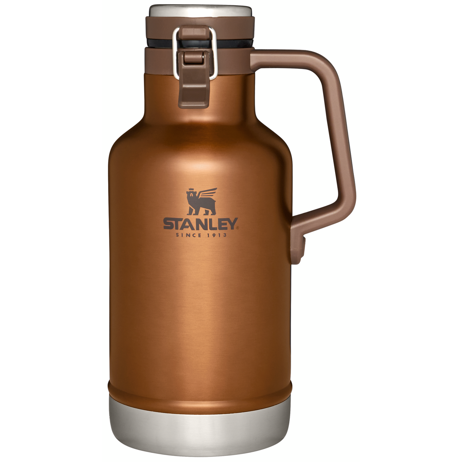 Stanley 1913 Classic Easy-Pour Growler 64 OZ 1.9 L in Maple | Front View