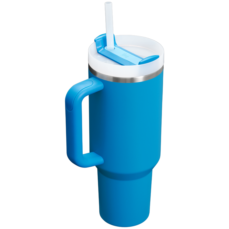 Stanley 1913 The Quencher H2.0 FlowState™ Tumbler  40 OZ 1.18 L in Azure | Back View
