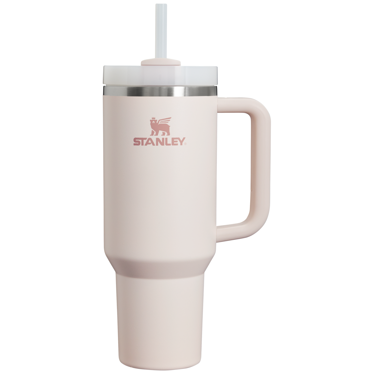 Stanley 1913 The Quencher H2.0 FlowState™ Tumbler  40 OZ 1.18 L in Rose Quartz 2.0 | View 1