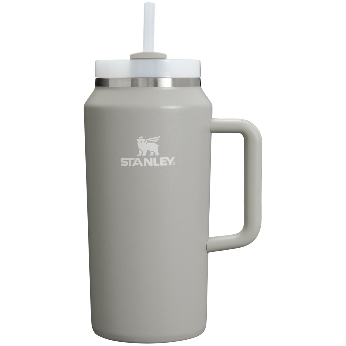 Stanley 1913 The Quencher H2.0 FlowState™ Tumbler  64 OZ 1.90 L in Ash | Front View
