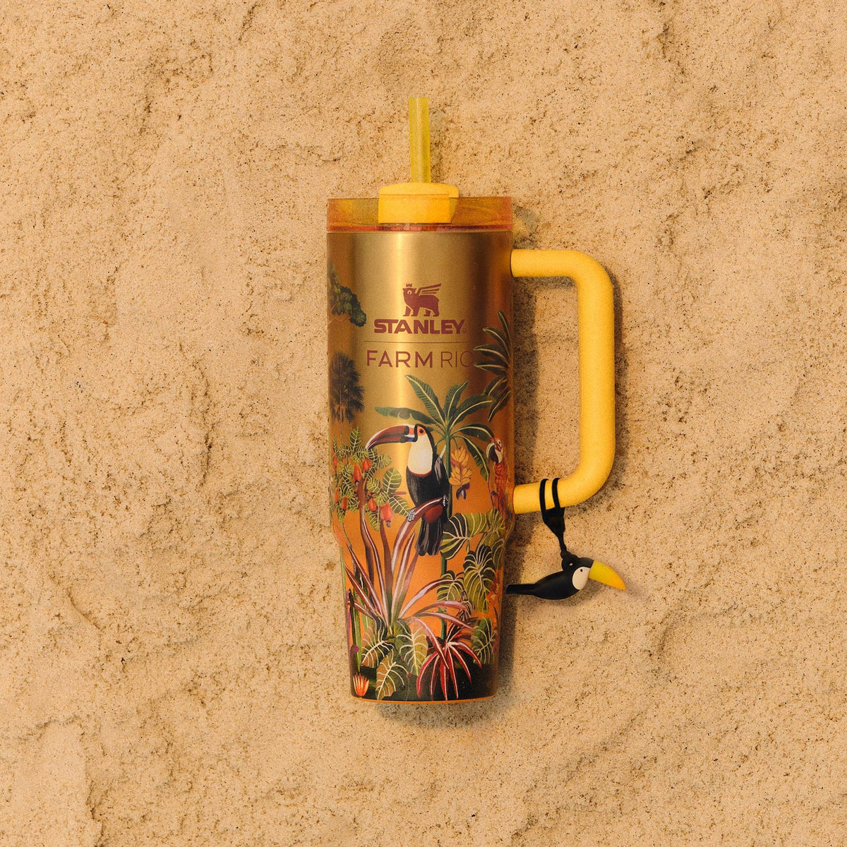 Stanley 1913 Stanley 1913 x FARM Rio Quencher® H2.0 Flowstate™ Tumbler 40 OZ 1.18 L in Farm Rio Tropical Woods | View 5