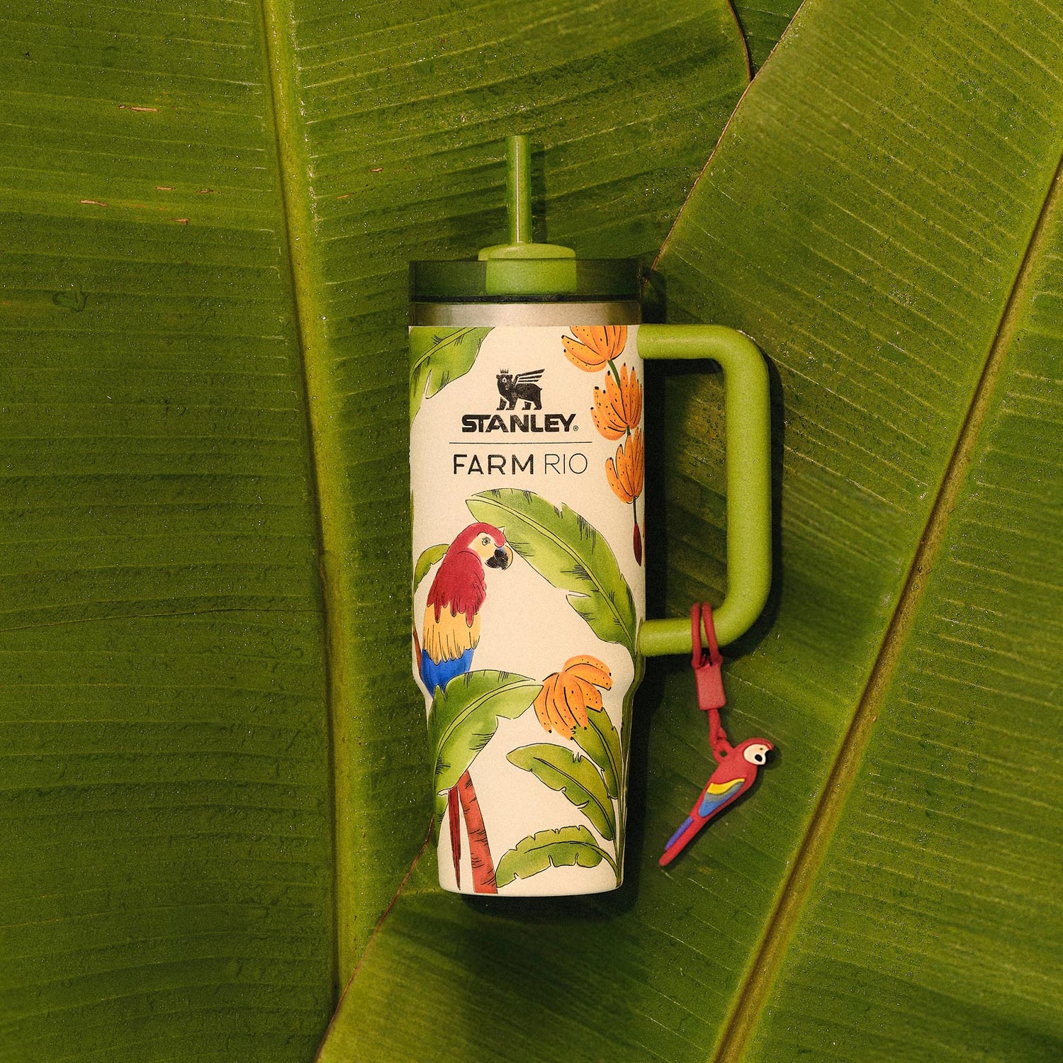 Stanley 1913 Stanley 1913 x FARM Rio Quencher® H2.0 Flowstate™ Tumbler 40 OZ 1.18 L in Farm Rio Tropical Destiny | View 5