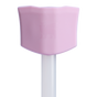 Swatch for Stanley 1913 The Stay Smooth Straw Topper 2-pack in Cherry Blossom | Front View