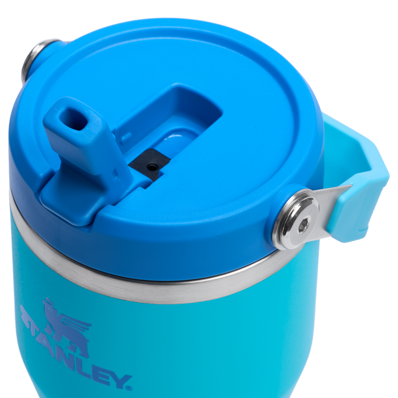 Stanley 1913 The IceFlow Flip Straw Tumbler 20 OZ 0.59 L in Splash | Lid Detailed View