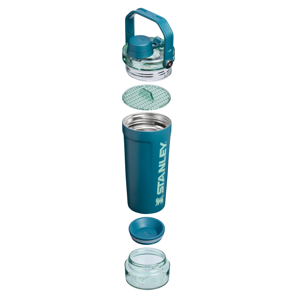 Stanley 1913 The Vitalize™ Shaker Bottle 20 OZ 0.59 L in Coastal Teal