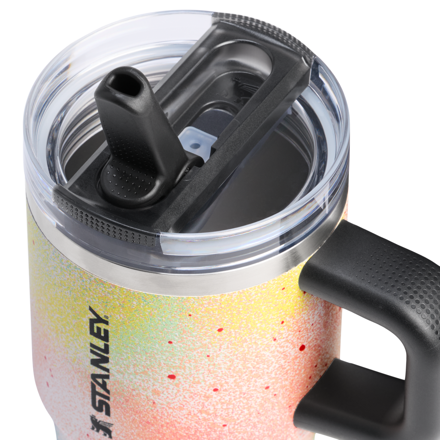 Stanley 1913 The Quencher ProTour Flip Straw Tumbler 20 OZ 0.59 L in Atomic Techgrain | View 2