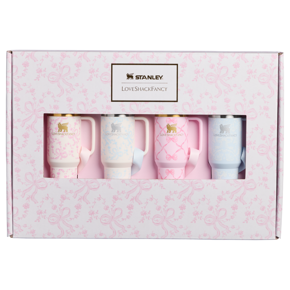 Stanley 1913 x LoveShackFancy Holiday Quencher® ProTour Ornament Set