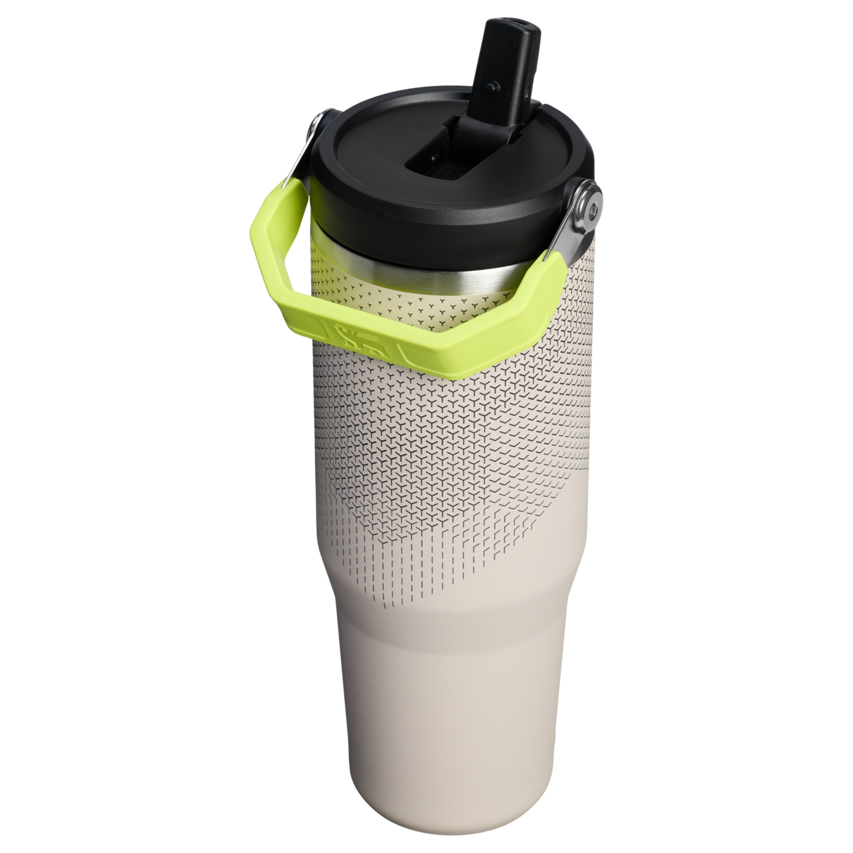 Stanley 1913 The IceFlow™ Flip Straw Tumbler 30 OZ 0.89 L in Sahara Hypergrip | Back View