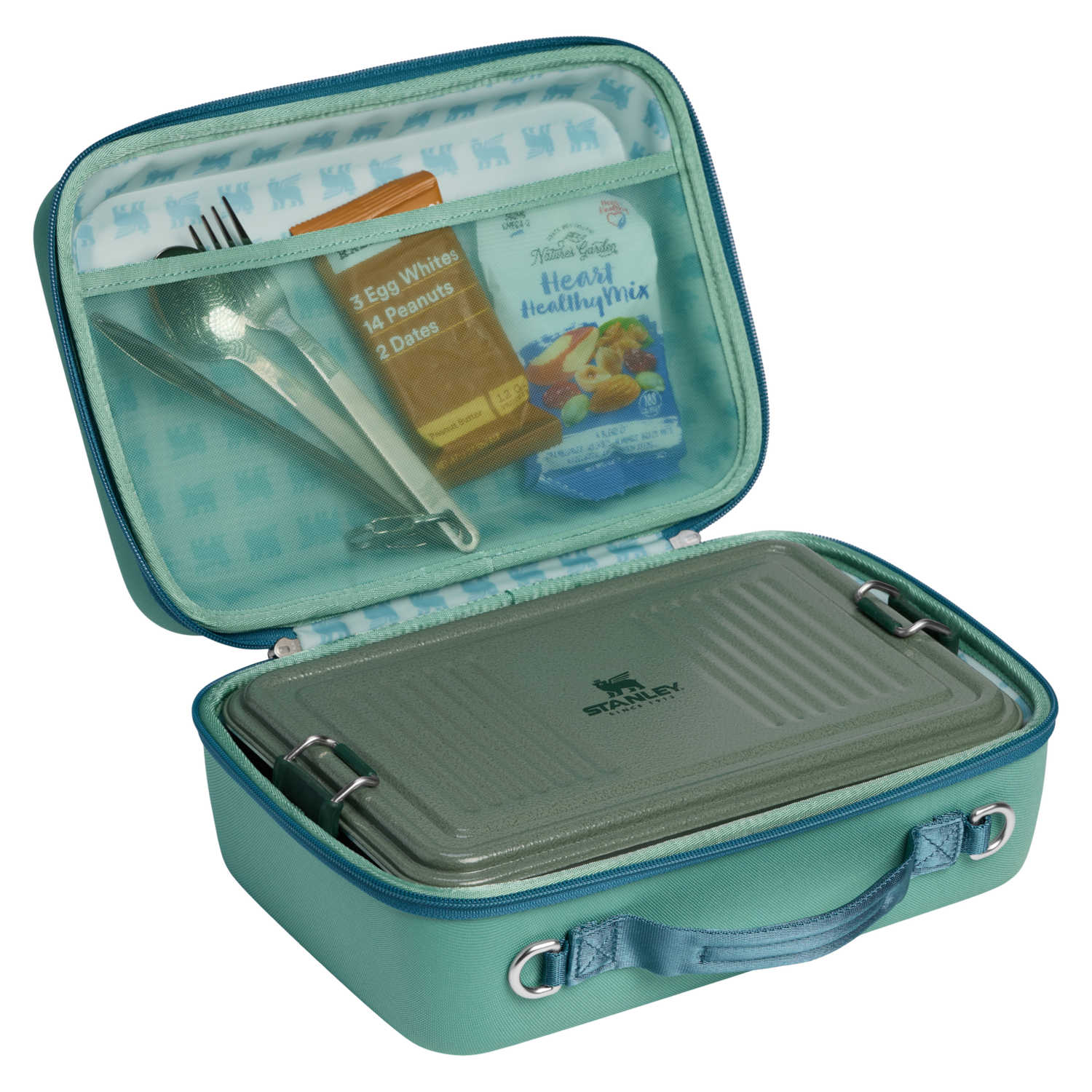 Stanley 1913 All Day Midi Lunch Box 6.3 QT 5.96 L in Spring Green | View 4