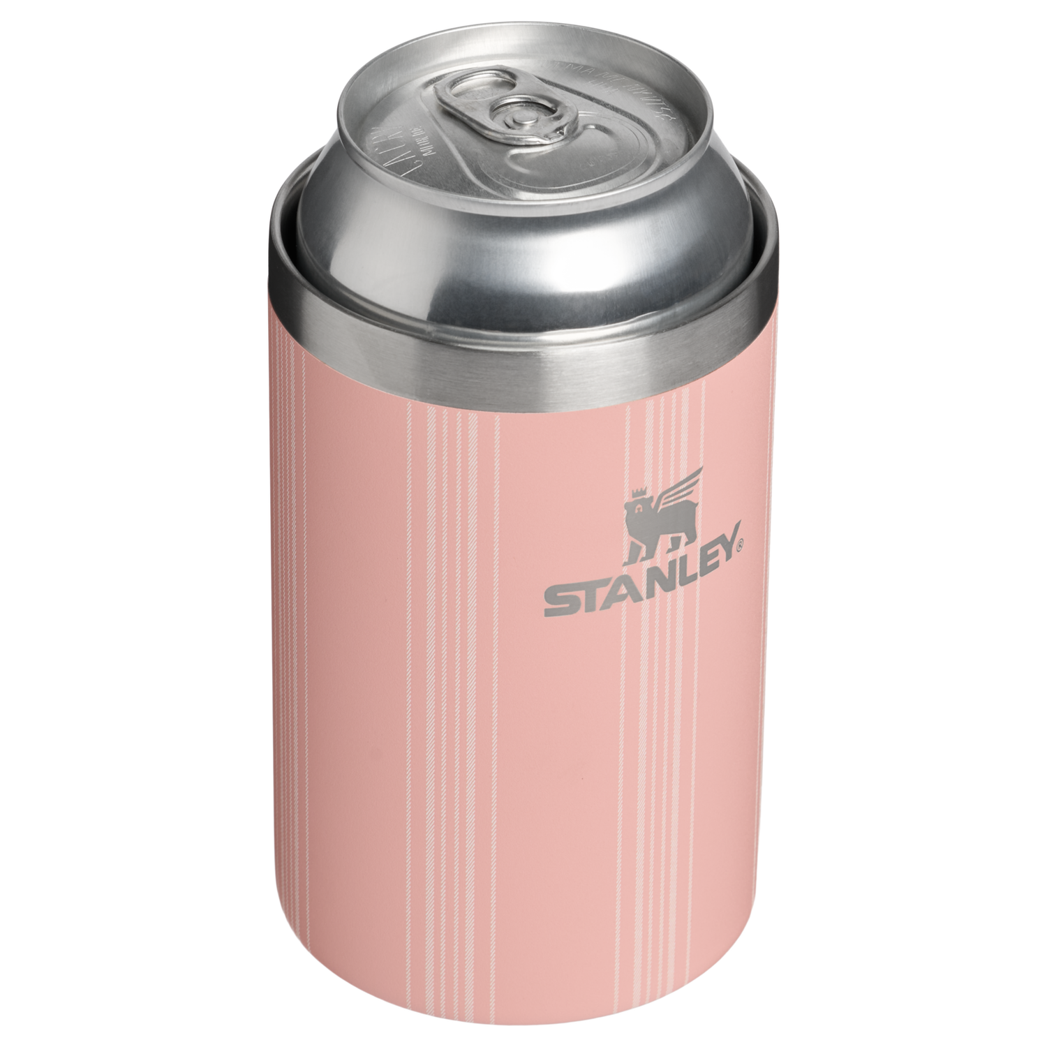 Stanley 1913 The Everyday Can Cooler Cup 10 OZ in Peach Rose Picnic Stripe | View 2