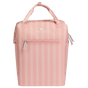 Swatch for Stanley 1913 The All Day Madeleine Mini Cooler Backpack 14 QT 13.2 L in Peach Rose Picnic Stripe