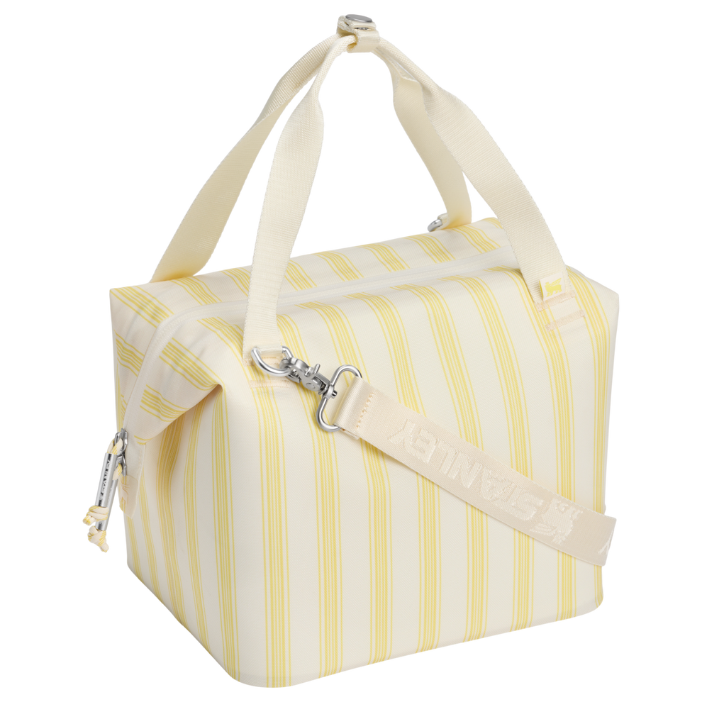 Stanley 1913 The All Day Julienne Mini Cooler 7.4 QT 7.0 L in Cream Picnic Stripe