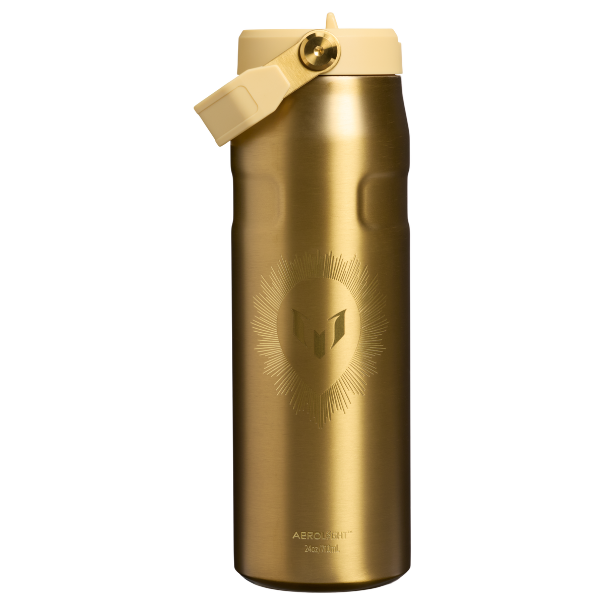 Stanley 1913 The Messi x Stanley IceFlow™ Bottle with Flip Straw Lid 24 OZ 0.71 L in Messi Legacy