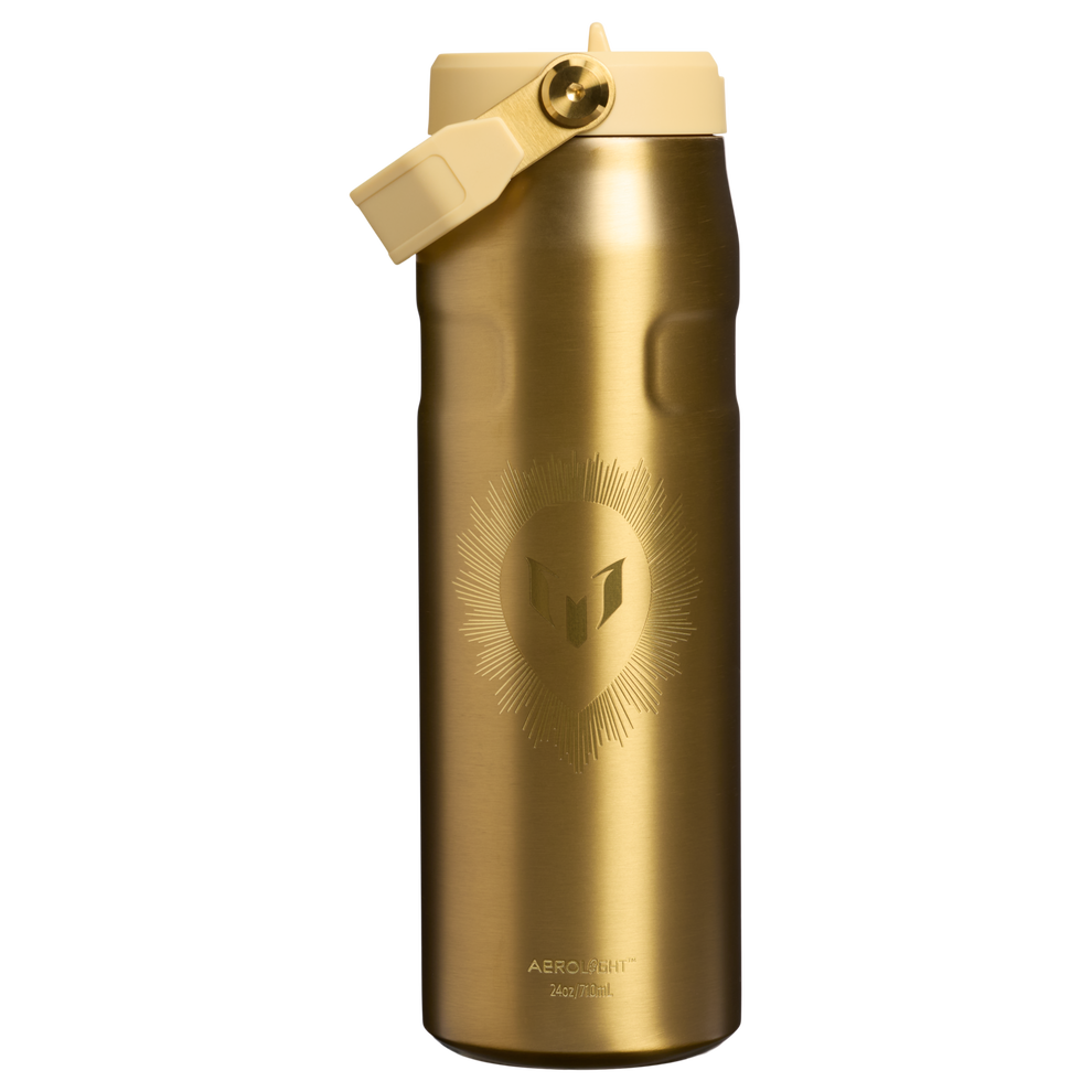 Stanley 1913 The Messi x Stanley IceFlow™ Bottle with Flip Straw Lid 24 OZ 0.71 L in Messi Legacy