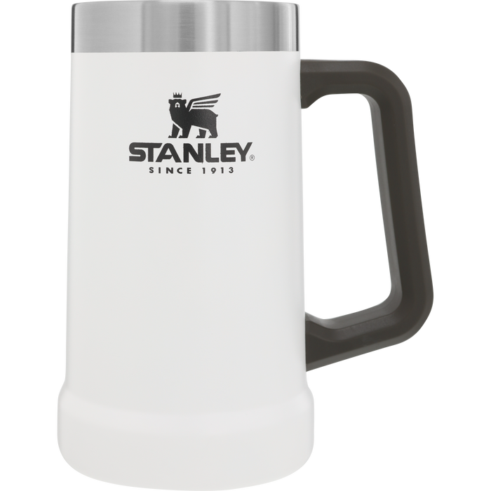 Stanley Adventure Big Grip Beer Stein 24oz in Polar White