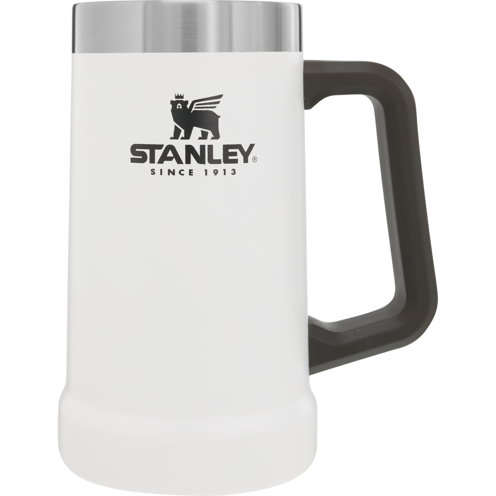 Stanley 1913 Adventure Big Grip Beer Stein 24 OZ in Polar