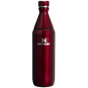 Swatch for Stanley 1913 All Day Slim Bottle 20 OZ 0.59 L in Garnet Shine | Front View