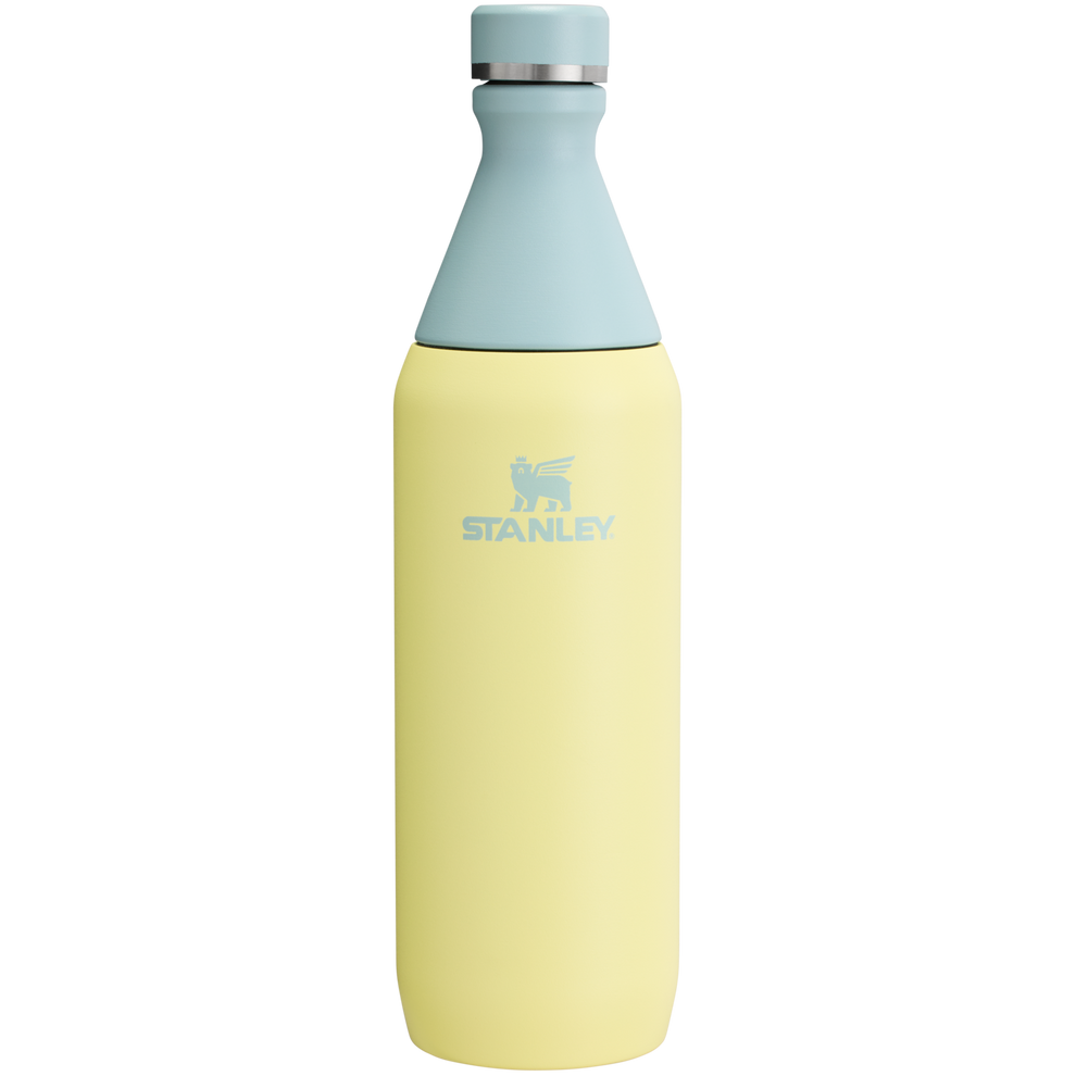 Stanley 1913 All Day Slim Bottle 20 OZ 0.59 L in Pomelo | Front View