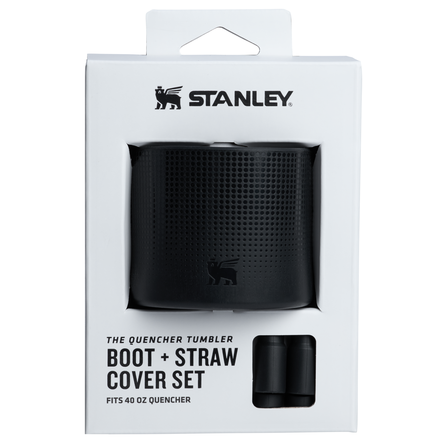 Stanley 1913 Stanley Quencher Boot and Straw Cover Set 40 oz in Black / Fits 40-ounce Quencher