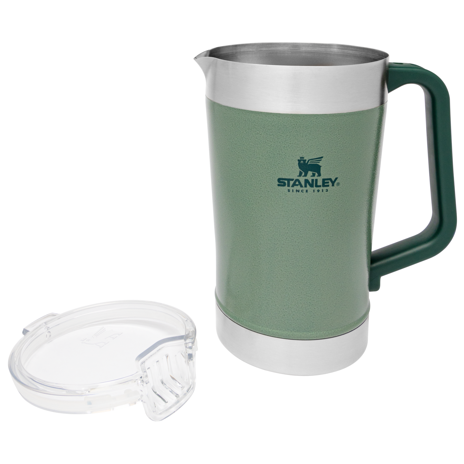 Stanley Stay-Chill Krug 1,8l - Edelstahl Isolierkrug Hammertone Green