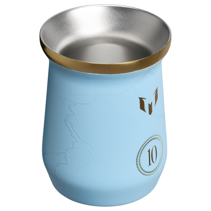 Stanley 1913 The Messi x Stanley Classic Mate Mug 8 OZ 0.24 L in Messi Striker Blue | Back View