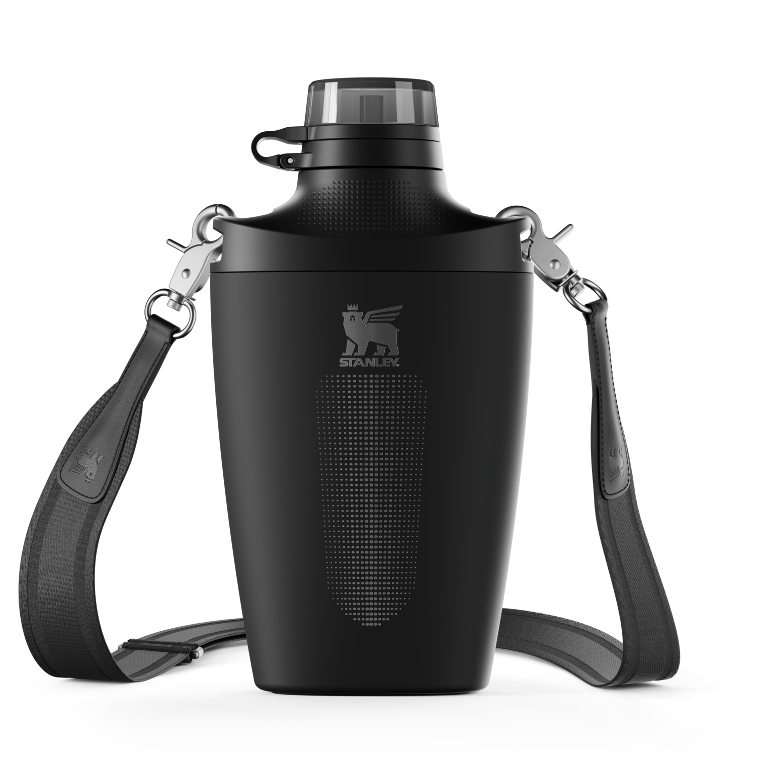 Stanley Crossbody Water Bottle in Black