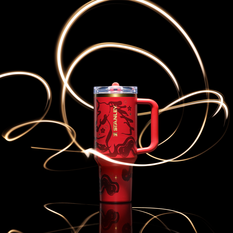 Stanley 1913 The Lunar New Year Quencher® ProTour Flip Straw Tumbler 30 OZ 0.89 L in Red Stallion