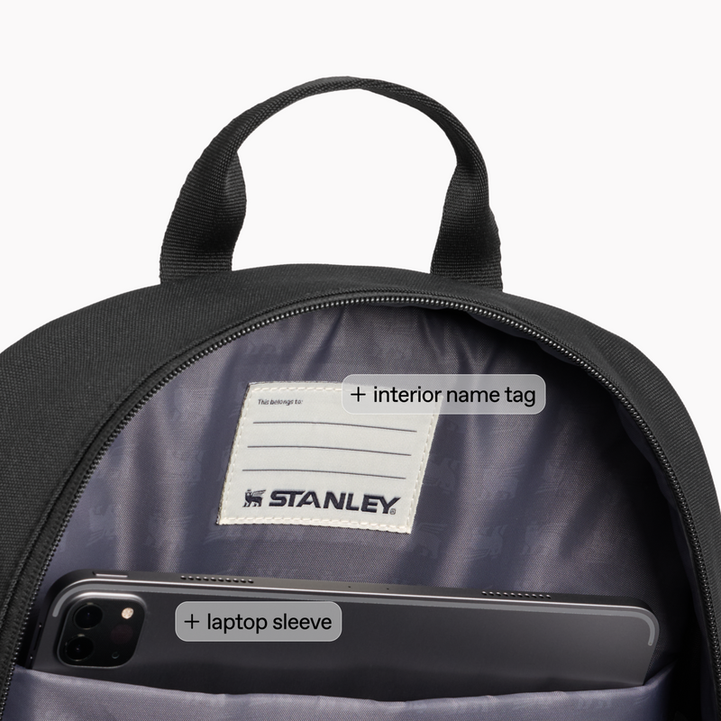 Stanley 1913 The Assembly Backpack 21 QT 20 L in Dark Blossom | Back View