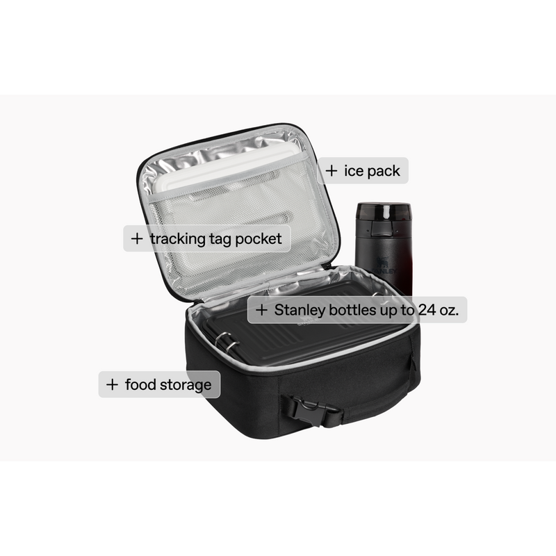 Stanley 1913 The Assembly Lunch Box 3.7 QT 3.5 L in Dark Blossom