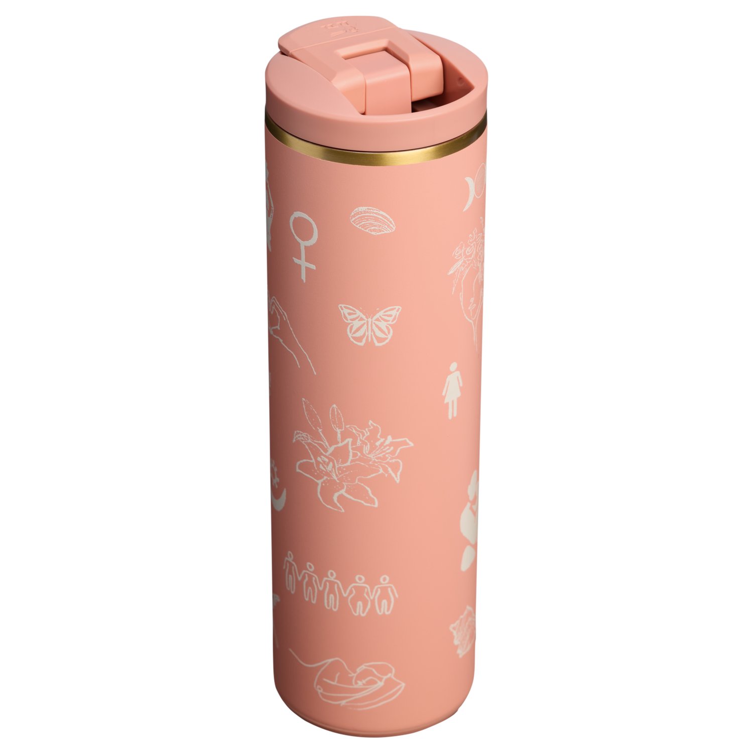 Stanley 1913 The Stanley 1913 x Nest AeroLight™ Transit Flip Top Mug 16 OZ 0.47 L in Her Symbols, Her Story | View 1