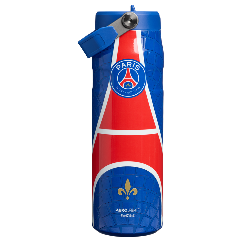 Stanley 1913 Stanley 1913 x Paris Saint-Germain IceFlow™ Flip Straw 2.0 Bottle 24 OZ 0.71 L in PSG Nouveau | Back View