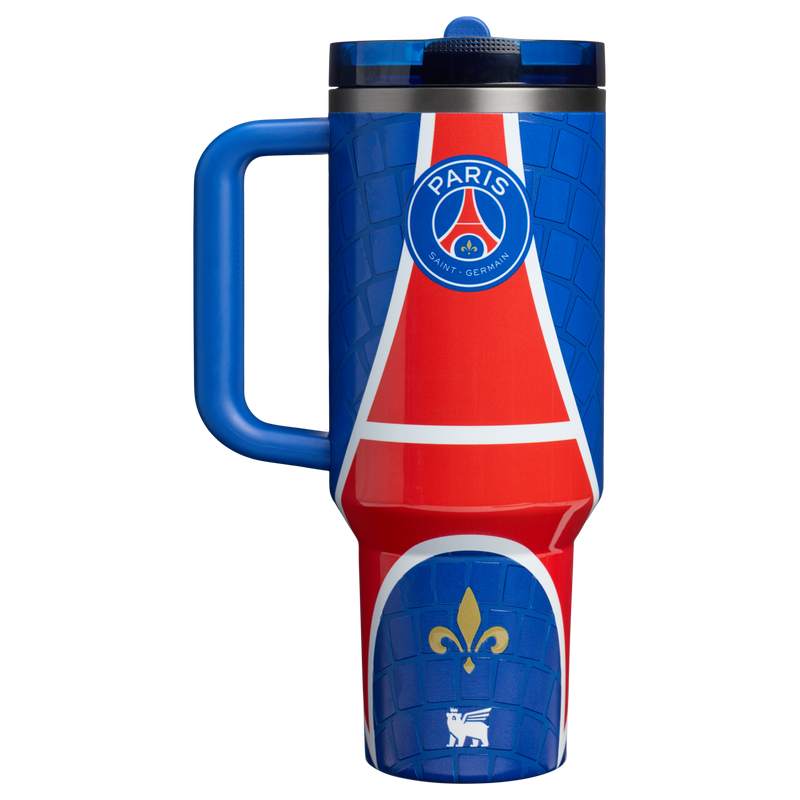 Stanley 1913 Stanley 1913 x Paris Saint-Germain Quencher® H2.0 ProTour Flip Straw Tumbler 40 OZ 1.18 L in PSG Nouveau | Back View